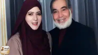 Shams El Baroudi and her husband artist Hassan Youssef شمس البارودي وزوجها الفنان حسن يوسف
