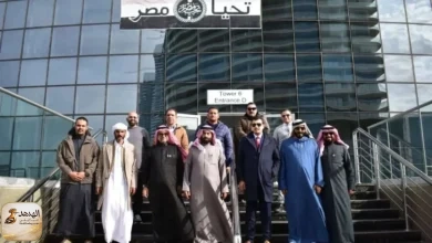 A delegation from the Supreme Council for Arab African Economy وفد من المجلس الأعلى للاقتصاد العربي الأفريقي