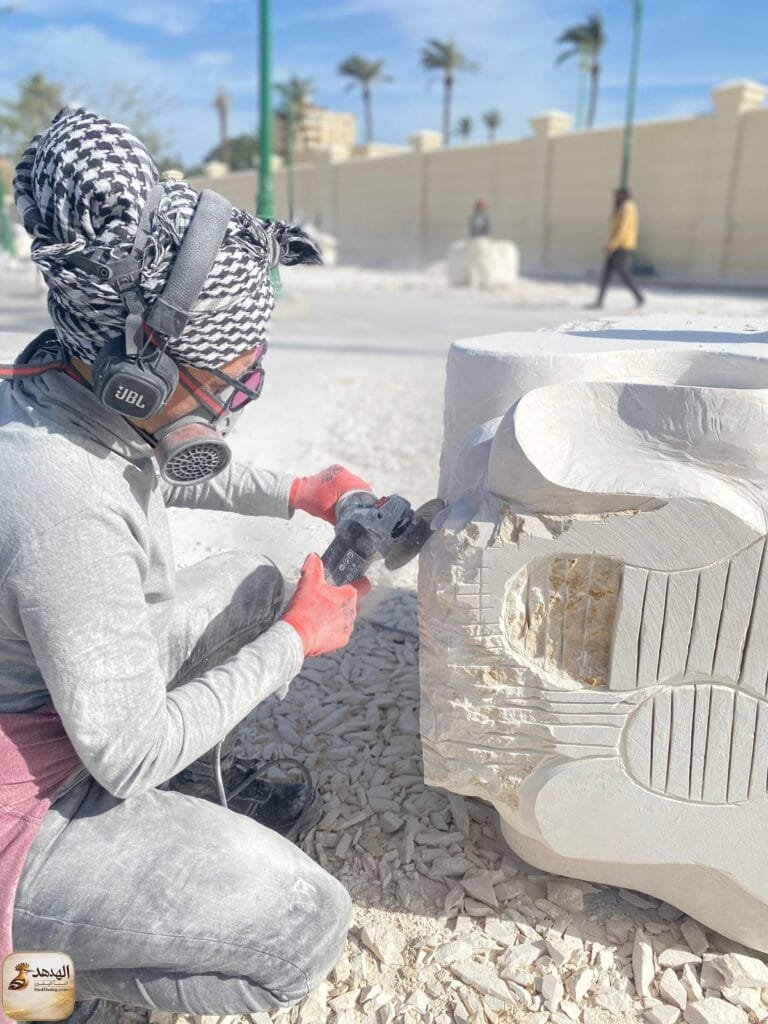 الإسكندرية تختتم فعاليات "سيمبوزيوم الملكة الدولي للنحت" بمشاركة فنانات من 7 دول