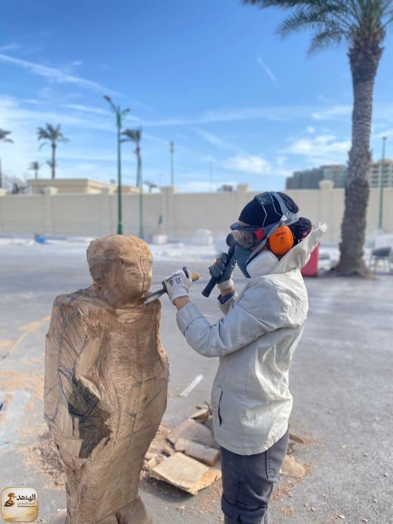 الإسكندرية تختتم فعاليات "سيمبوزيوم الملكة الدولي للنحت" بمشاركة فنانات من 7 دول