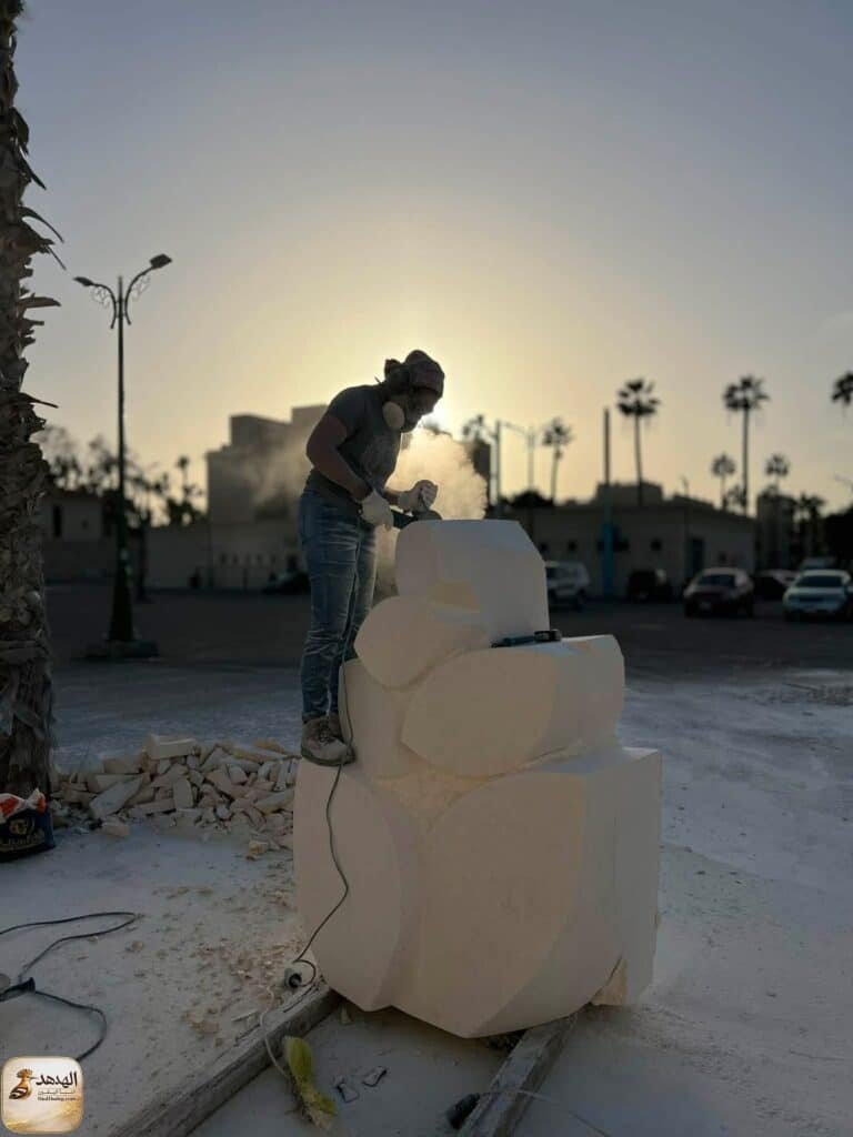 الإسكندرية تختتم فعاليات "سيمبوزيوم الملكة الدولي للنحت" بمشاركة فنانات من 7 دول