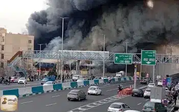 tahran 1 أمريكا وإسرائيل تقصفان إيران