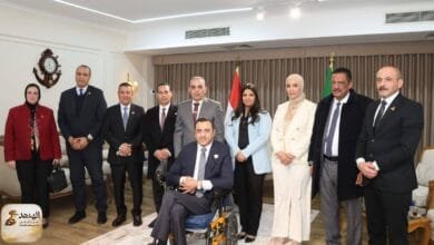 محافظ الإسماعيلية يستقبل نواب البرلمان