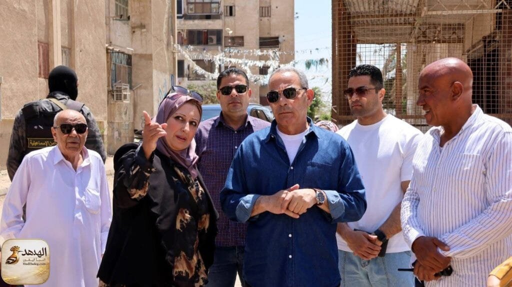 محافظ الإسماعيلية يفتح ملف "عمارات الكوكاكولا" ويضع خارطة طريق للحل