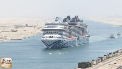 أكبر سفن الرحلات البحرية في العالم تختار العبور من قناة السويس