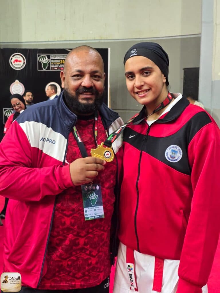 البطلة الطالبة معاني وليد طه الجزار