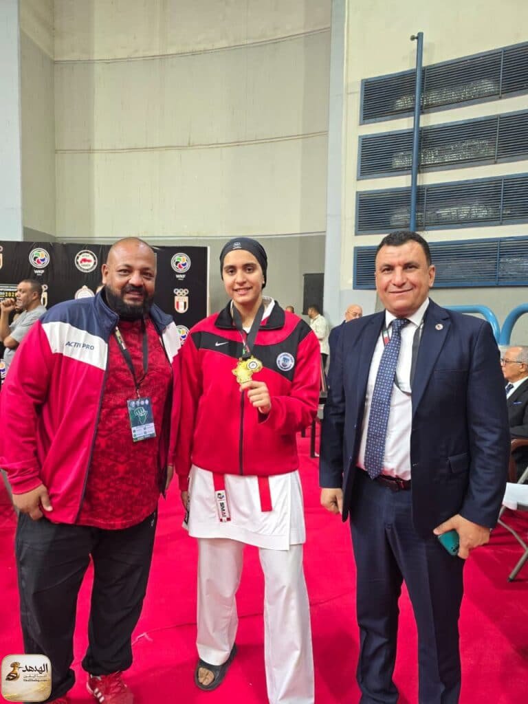 البطلة الطالبة معاني وليد طه الجزار