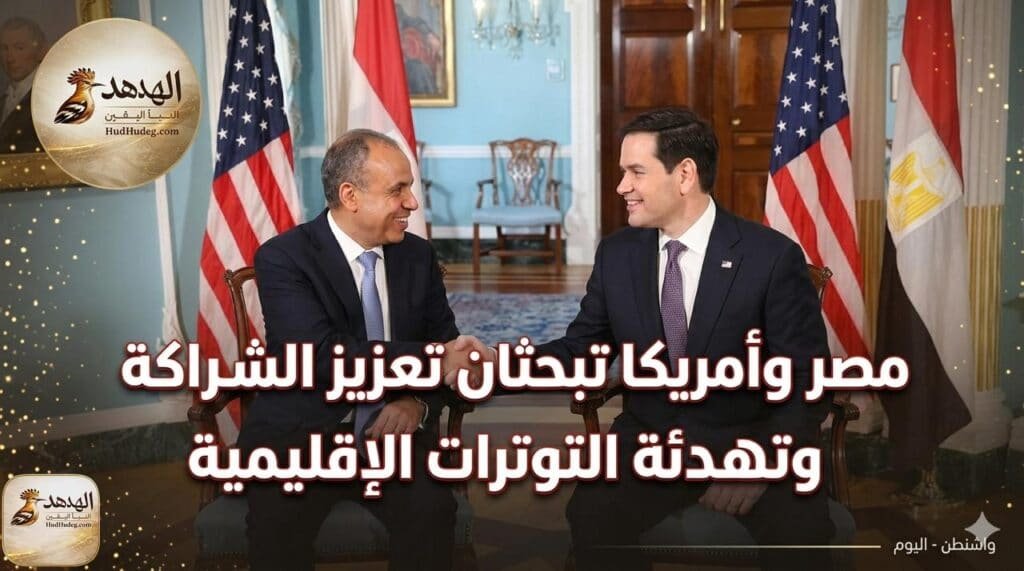 وزيرا الخارجية المصري والأمريكي