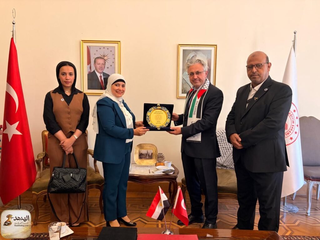 WhatsApp Image 2026 07 20 at 5.49.26 PM 2 جامعة النيل الأوروبية تبحث مع السفارة التركية بالقاهرة تعزيز التعاون الأكاديمي