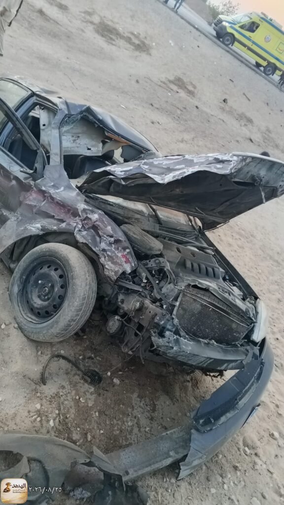 5ebbd41f 2d54 4881 90b4 95b298776bf1 التفاصيل الكاملة لحادث تصادم جديد بطريق «الدواويس» بالإسماعيلية
