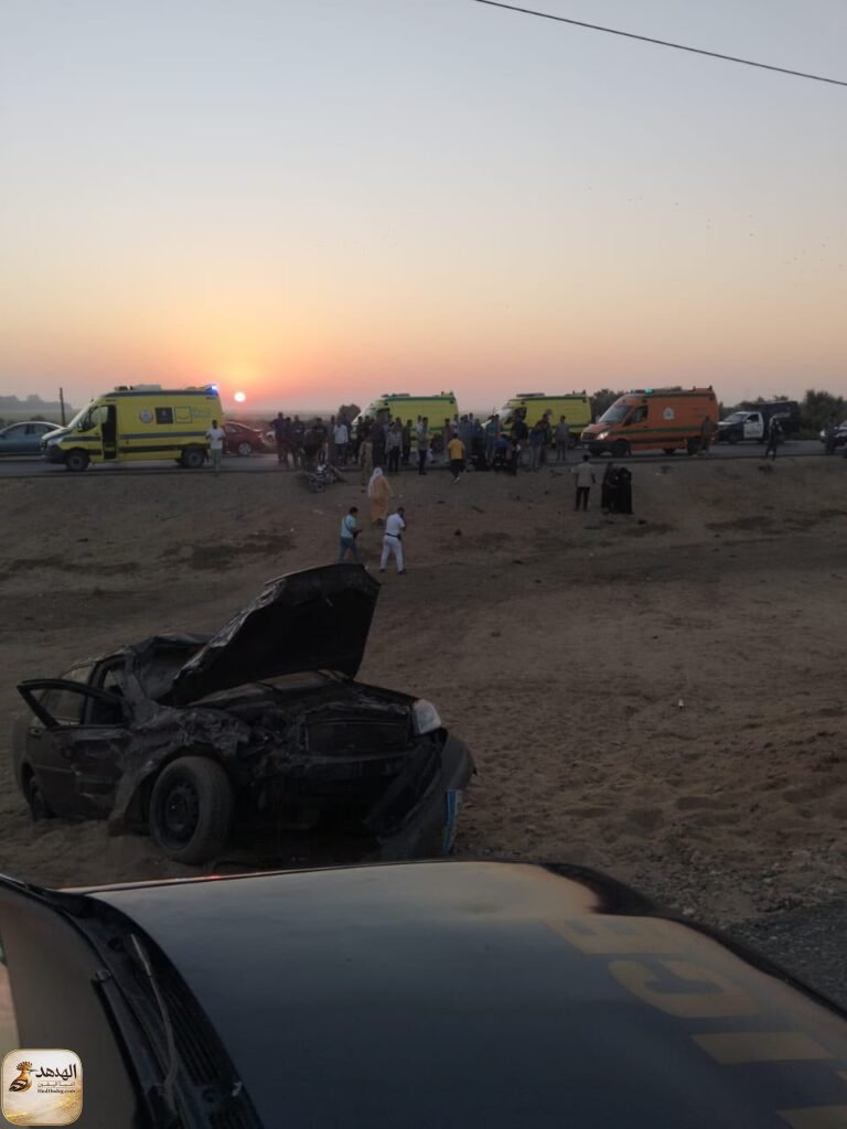 f36bd6b9 6969 41d1 97a5 afaac82a8cb8 التفاصيل الكاملة لحادث تصادم جديد بطريق «الدواويس» بالإسماعيلية