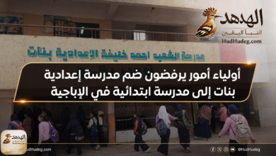 news banner أولياء أمور يرفضون ضم مدرسة إعدادية بنات إلى مدرسة ابتدائية في الإباجية
