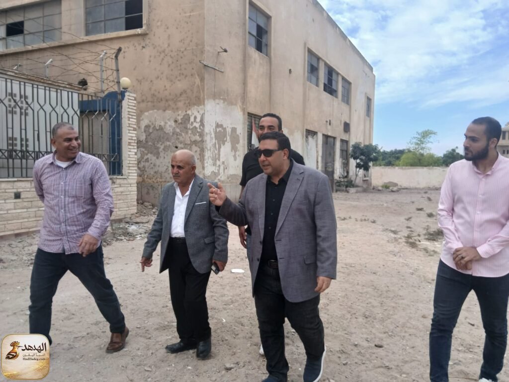 رئيس مياه القناة يتفقد جراج سيارات والورشة الميكانيكية المركزية ومحطة ابوعطوة الرئيسية